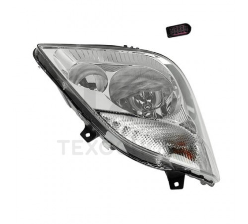 Левая фара Mercedes A9068200161